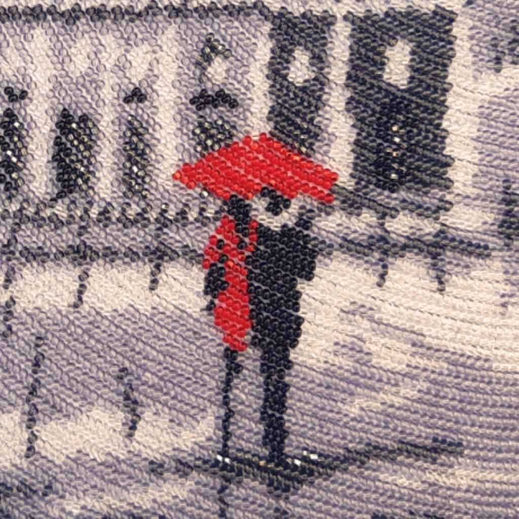 Bead Embroidery Kit "A Walk in Rome" DIY