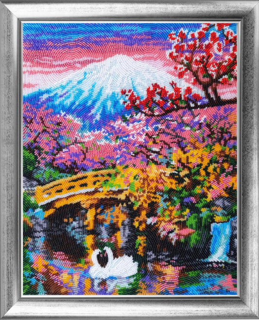 Kit de broderie de perles Fujiyama DIY