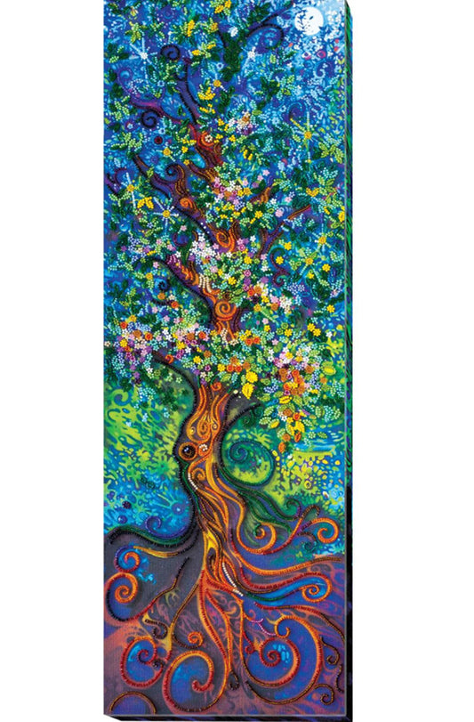Bead Embroidery Kit Tree DIY Abris Art