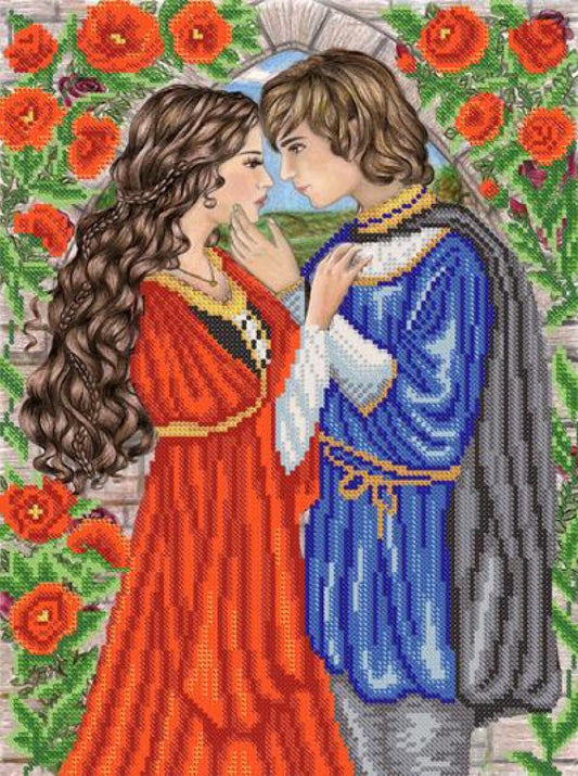 Bead Embroidery Kit Romeo and Juliet DIY Marichka