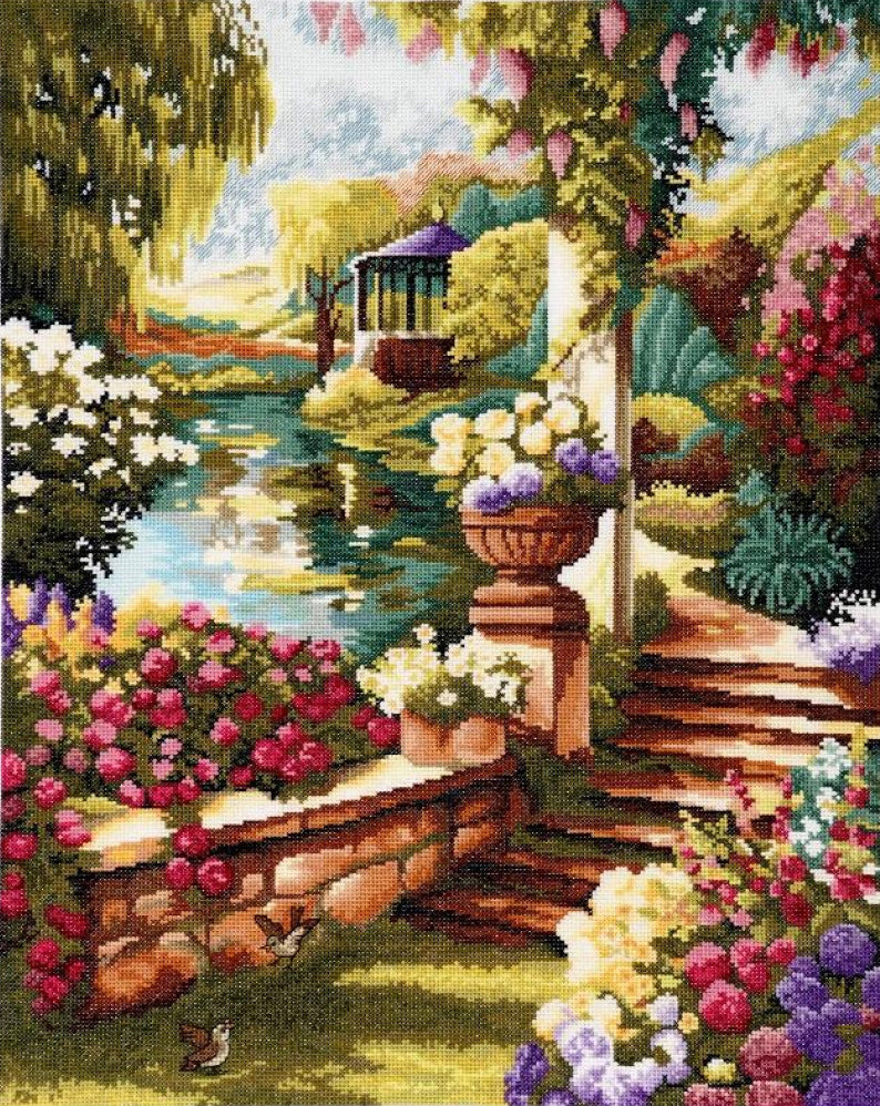 Counted Cross Stitch Kit Paradise DIY Alisena