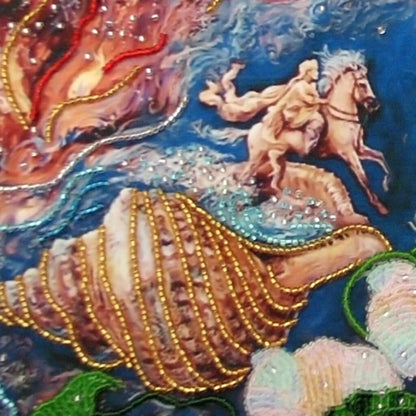 Bead Embroidery Kit "Melody of the Universe" DIY