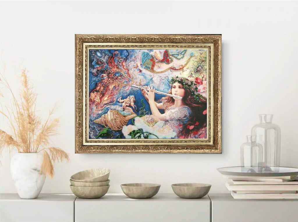 Bead Embroidery Kit "Melody of the Universe" DIY