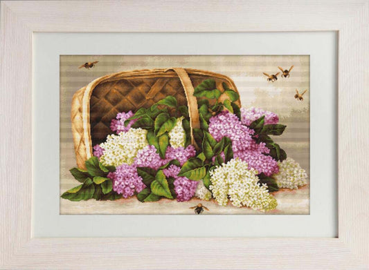 Gobelin kit Tapestry Lilac flowers DIY Luca-S