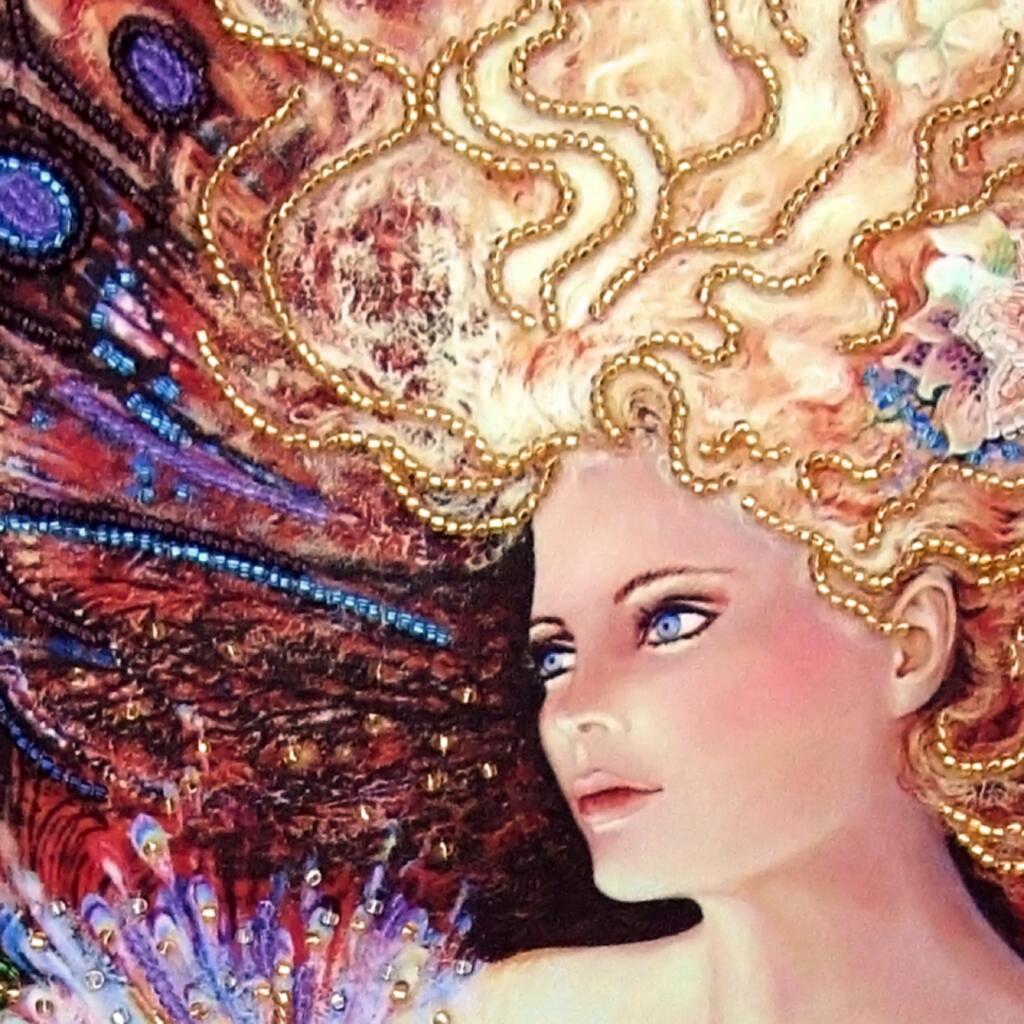 Bead Embroidery Kit "Magic Crystal" DIY