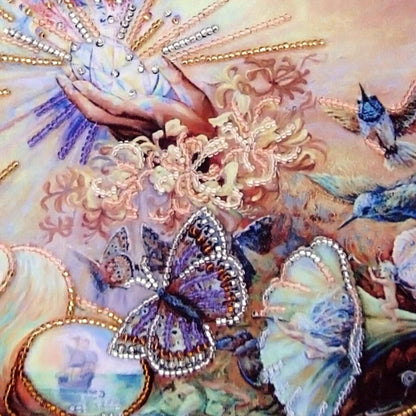 Bead Embroidery Kit "Magic Crystal" DIY