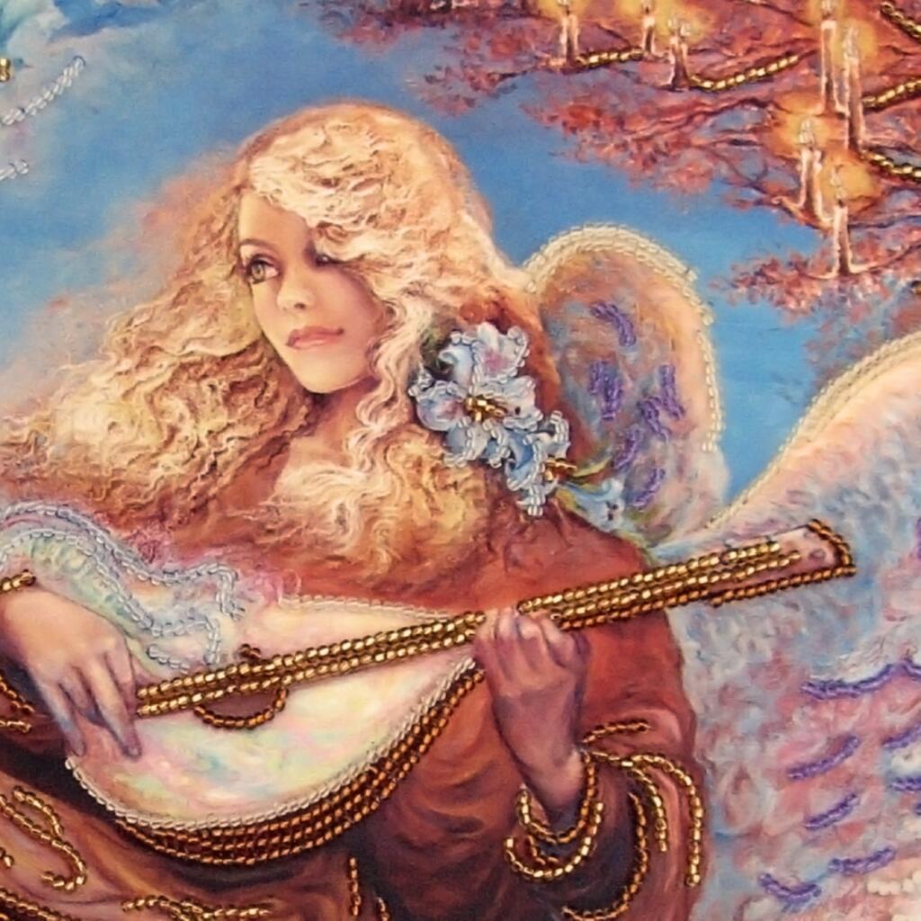 Bead Embroidery Kit "Angel Motif" DIY