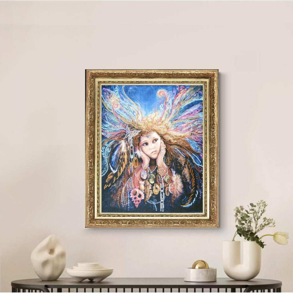 Bead Embroidery Kit "Fairy of Birds" DIY