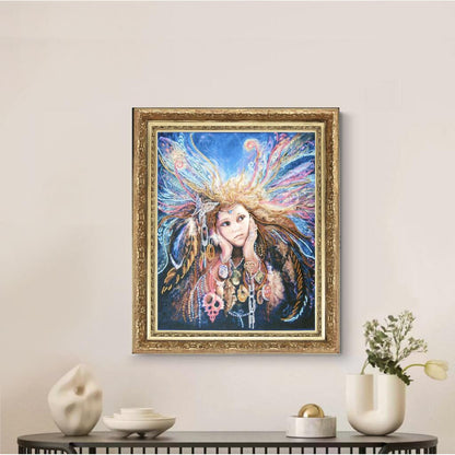 Bead Embroidery Kit "Fairy of Birds" DIY