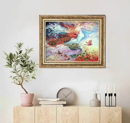 Bead Embroidery Kit "Breath of Flight" DIY