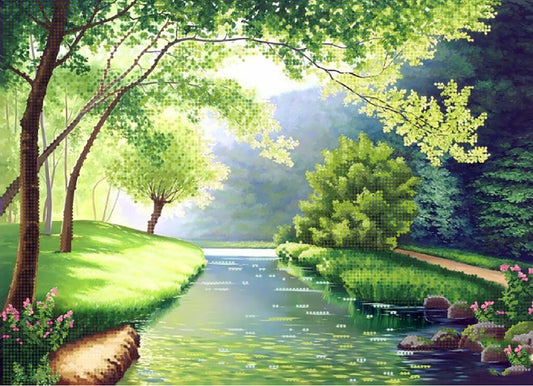 Kit de broderie de perles Fraîcheur DIY