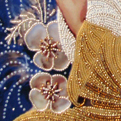 Bead Embroidery Kit "Mother and Child" DIY