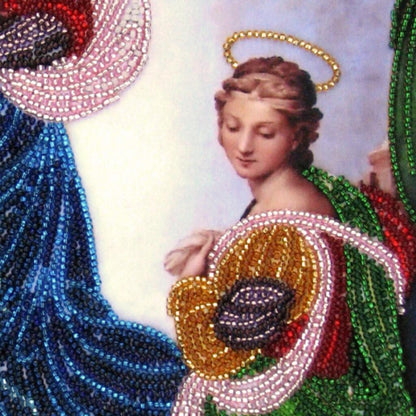Bead Embroidery Kit "Sistine Madonna" DIY
