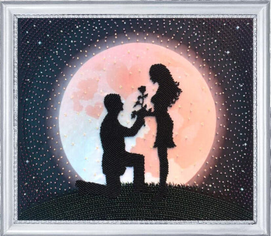 Bead Embroidery Kit Confession of love DIY