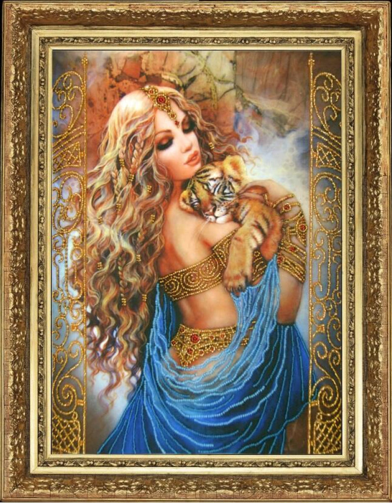 Bead embroidery kit Bella DIY