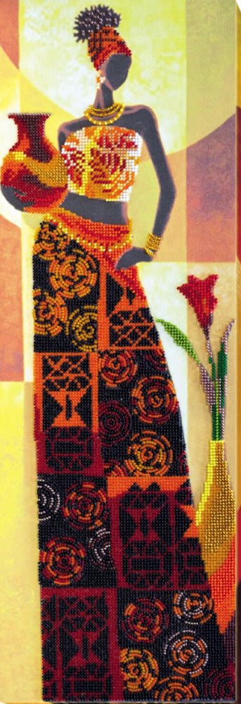 Kit de broderie de perles Afrique DIY