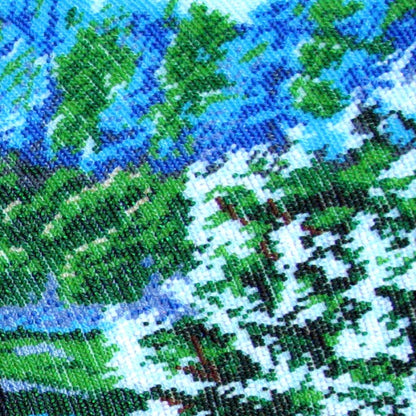 Bead embroidery kit Storks DIY