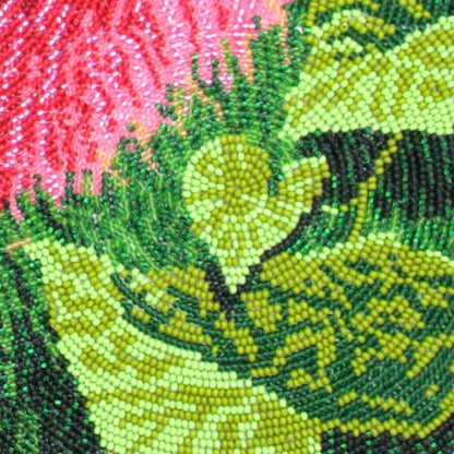 Bead embroidery kit Parrots DIY