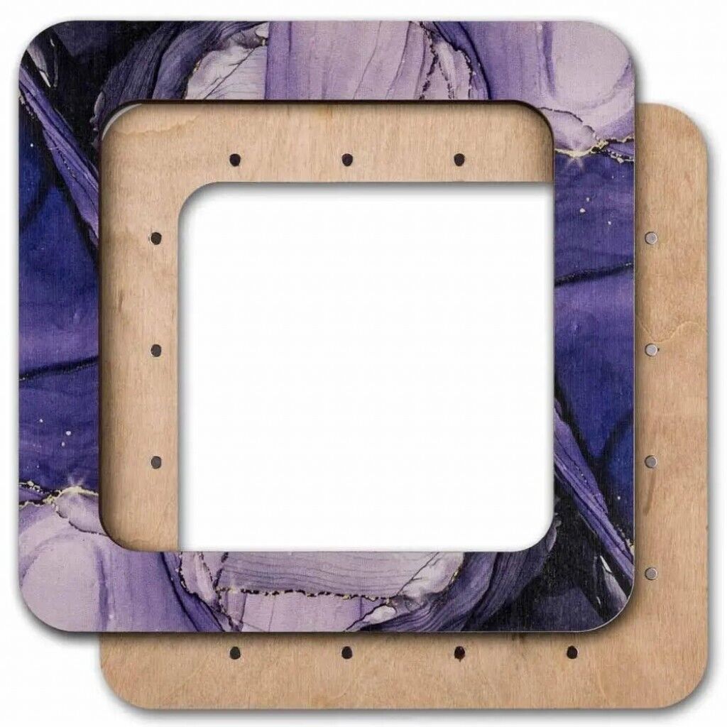 Wooden embroidery frame on magnets Magnetic embroidery frame 14x14cm 5.6"x5.6"