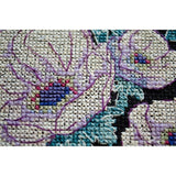 Counted Cross Stitch Kit Night flowers DIY Unprinted canvas