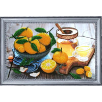 Bead Embroidery Kit Still life DIY Bead needlepoint Bead stitching Beadwork