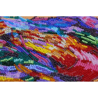 Bead Embroidery Kit Playful wind Bead needlepoint Beadwork DIY