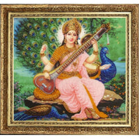 Bead Embroidery Kit Saraswati DIY Bead needlepoint Beadwork