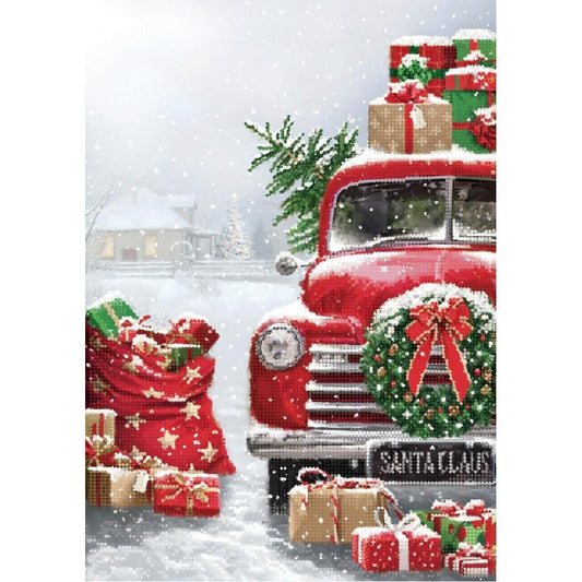 Bead Embroidery Kit Christmas presents DIY Bead needlepoint Bead stitching