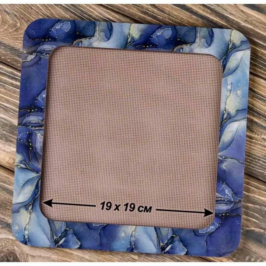 Wooden embroidery frame on magnets Magnetic embroidery frame 19x19cm 7.6"x7.6"