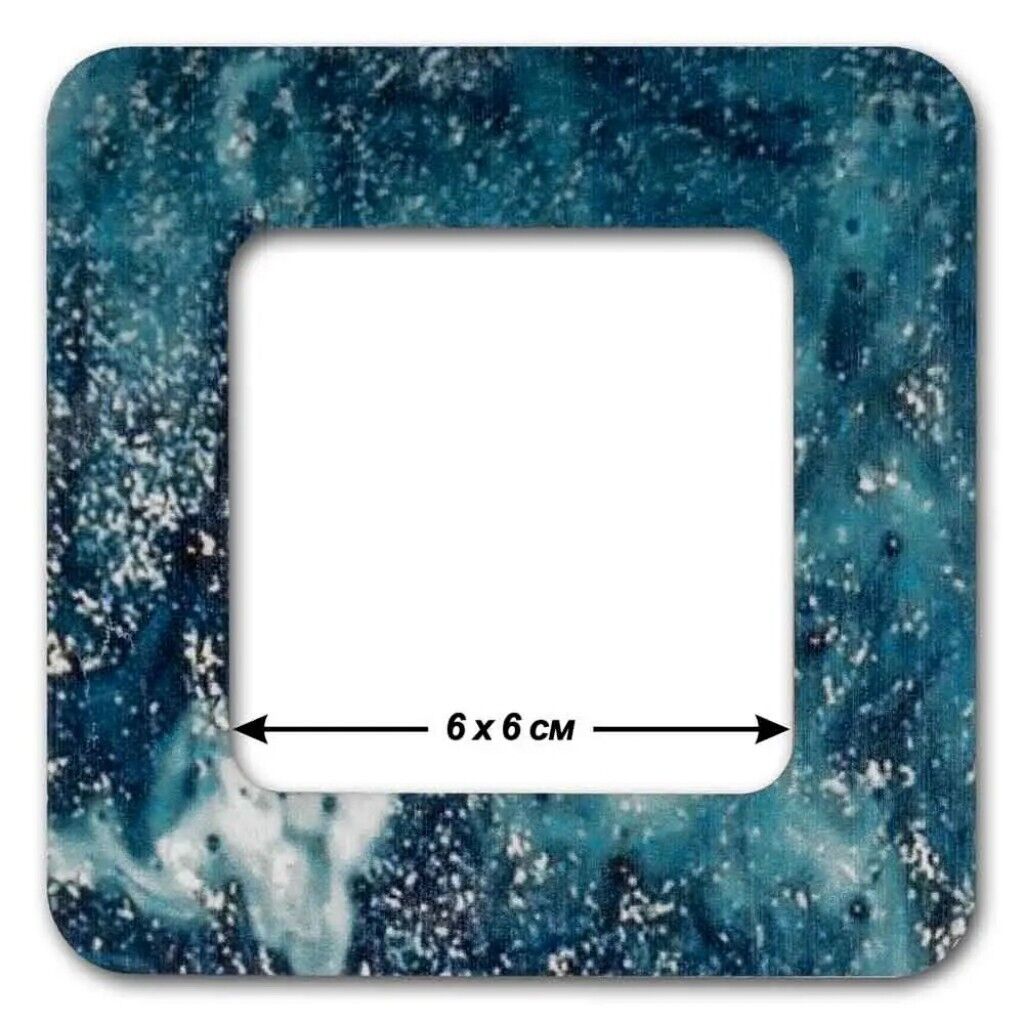 Wooden embroidery frame on magnets Magnetic embroidery frame 6x6cm 2.4"x2.4"