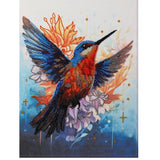 Bead Embroidery Kit A colorful bird Bead needlepoint Beading Beadwork DIY