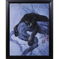 Bead Embroidery Kit Panther Bead needlepoint Bead stitching Beadwork DIY