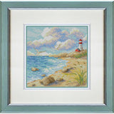 Counted Cross Stitch Kit Lighthouse DIY Unprinted canvas