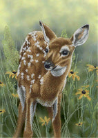 Bead Embroidery Kit Deer DIY Beaded needlepoint Beaded stitching