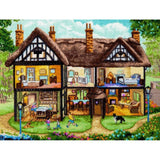 Counted Cross Stitch Kit Happy childhood DIY Unprinted canvas