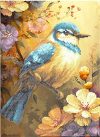 Bead Embroidery Kit Bird DIY Bead needlepoint Bead stitching