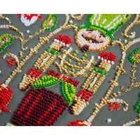 Bead Embroidery Kit The hero of Christmas night Bead needlepoint DIY