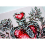 Bead Embroidery Kit Love potion Beaded stitching Bead needlepoint Beadwork DIY