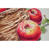 Counted Cross Stitch Kit Apples DIY Unprinted canvas