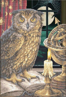 Bead Embroidery Kit Owl DIY Bead needlepoint Bead stitching