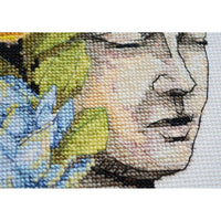 Counted Cross Stitch Kit Buddha DIY Unprinted canvas