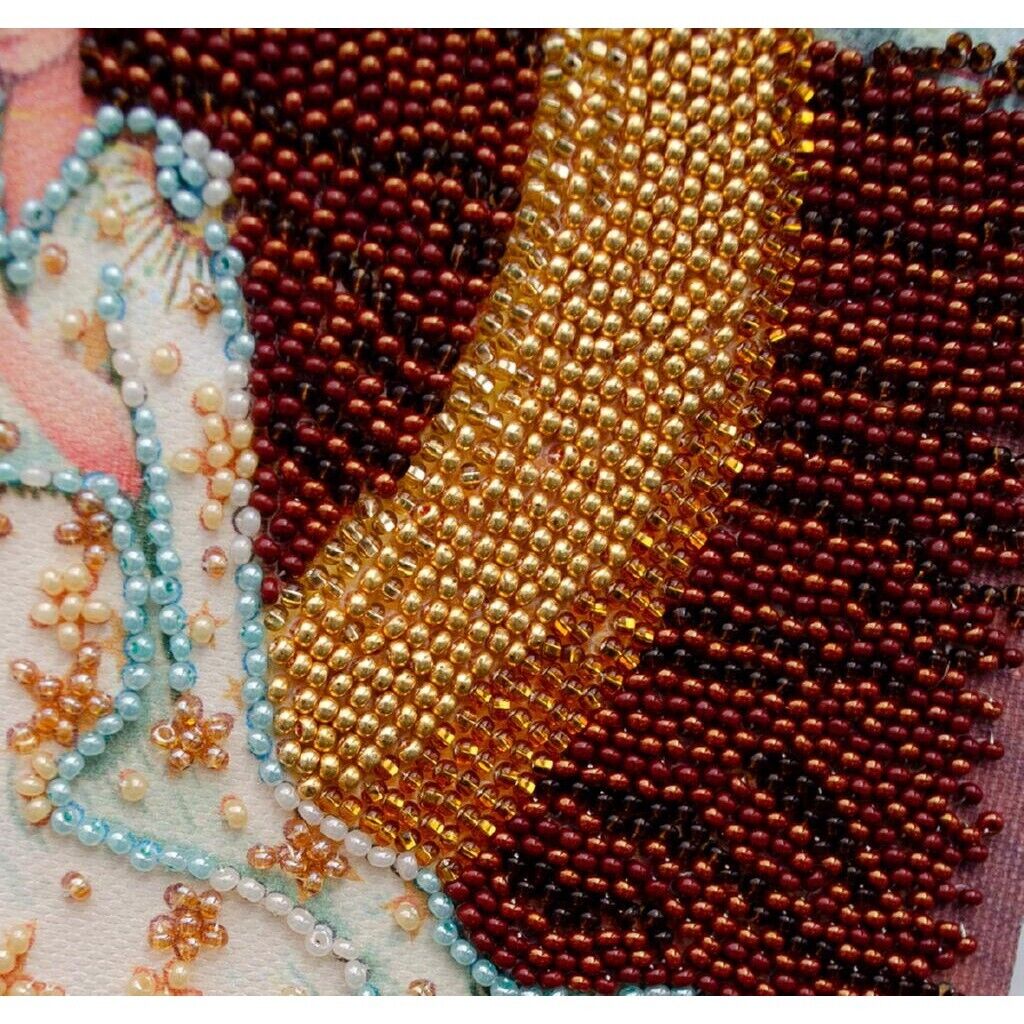 Bead Embroidery Kit Andromeda Beaded stitching Bead needlepoint DIY