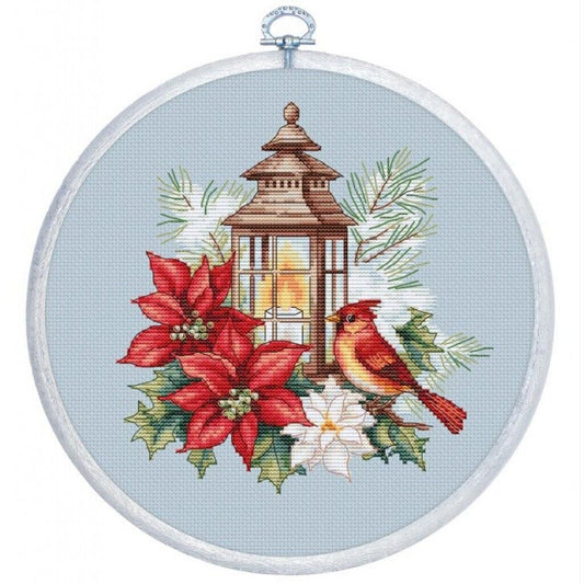 Counted Cross Stitch Kit Christmas star Luca-S DIY Unprinted canvas