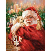 Bead Embroidery Kit Santa Claus DIY Bead needlepoint Bead stitching Beads