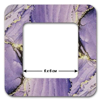 Wooden embroidery frame on magnets Magnetic embroidery frame 6x6cm 2.4"x2.4"
