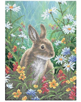 Bead Embroidery Kit Rabbit DIY Bead needlepoint Bead stitching