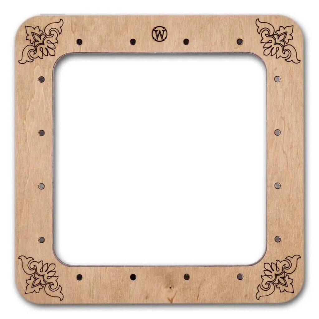 Wooden embroidery frame on magnets Magnetic embroidery frame 14x14cm 5.6"x5.6"