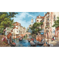 Gobelin kit Tapestry embroidery Kit San Polo Luca-S DIY Unprinted canvas