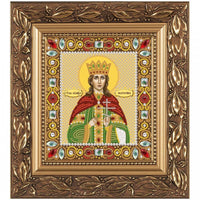 Bead Embroidery Kit Icon St. Catherine DIY Bead needlepoint Beadwork