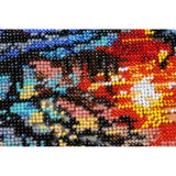 Bead Embroidery Kit Winter Bead stitching Bead needlepoint DIY